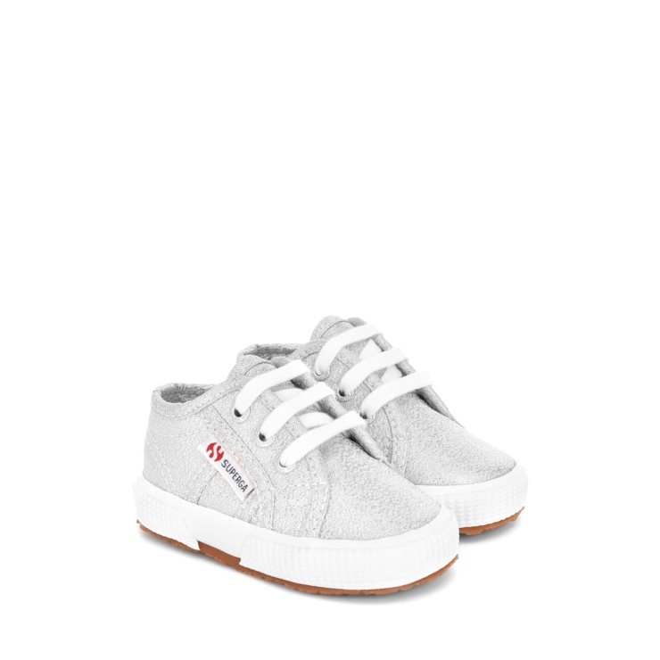 Superga 2750 Lammgrau Silber