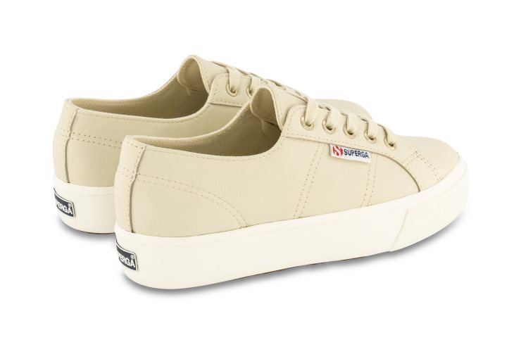 Superga 2730 Nappa Beige Lt Eierschale