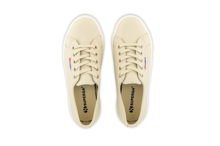 Superga 2730 Nappa Beige Lt Eierschale