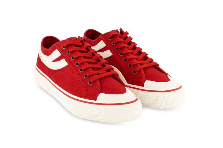 Superga 2750 Panatta 3.0 Rot-Flamme-Weiß