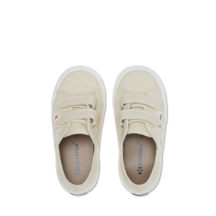 Superga 2750 Cotjstrap Classic Beige Lt Eierschale