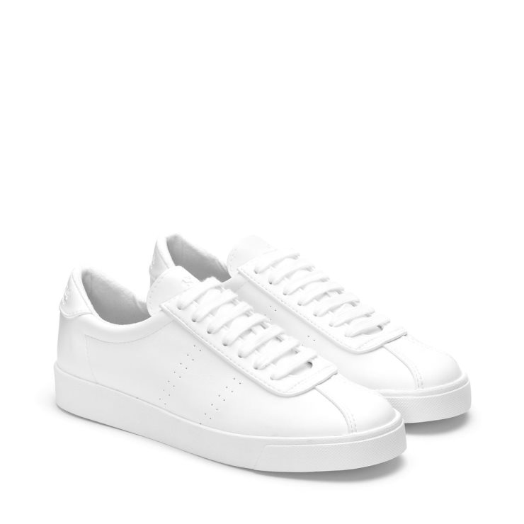 Superga 2843 Club S Maisleder Weiß-unico