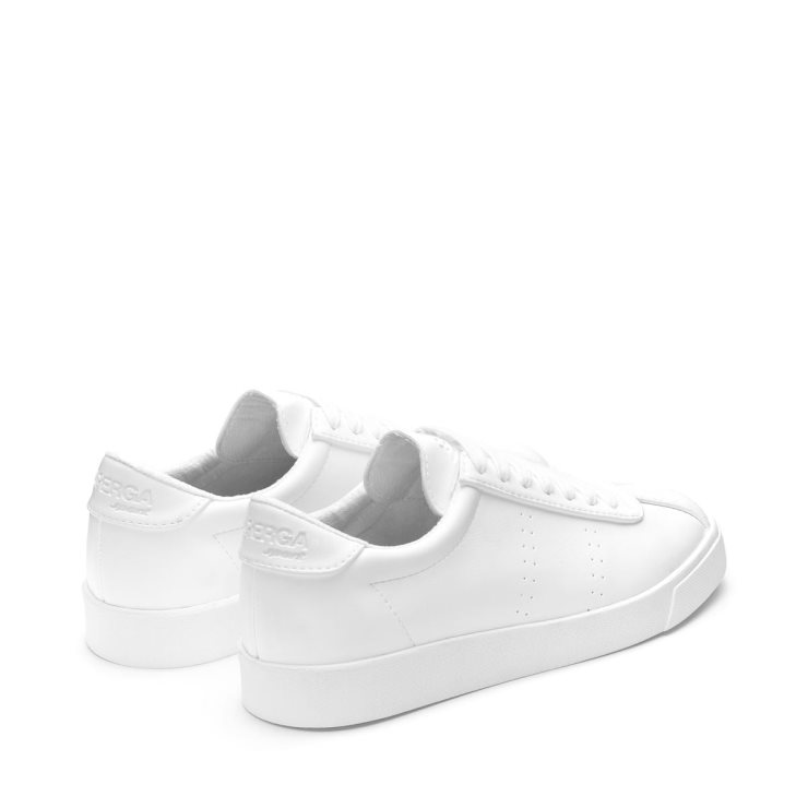 Superga 2843 Club S Maisleder Weiß-unico