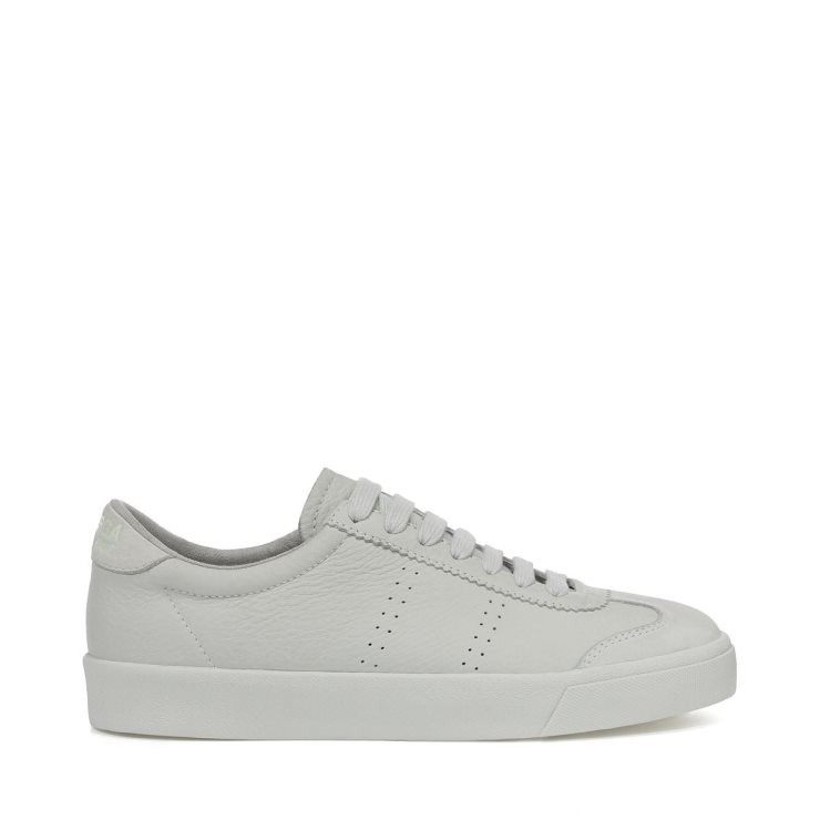 Superga 2843 Club S Cap Butterweich Weiß Milchgrün Primel