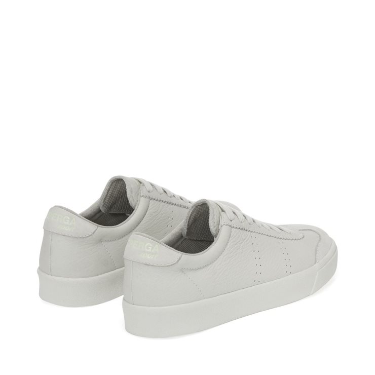 Superga 2843 Club S Cap Butterweich Weiß Milchgrün Primel
