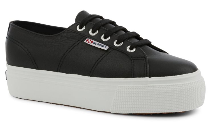 Superga 2790-fglw Schwarz/weiß