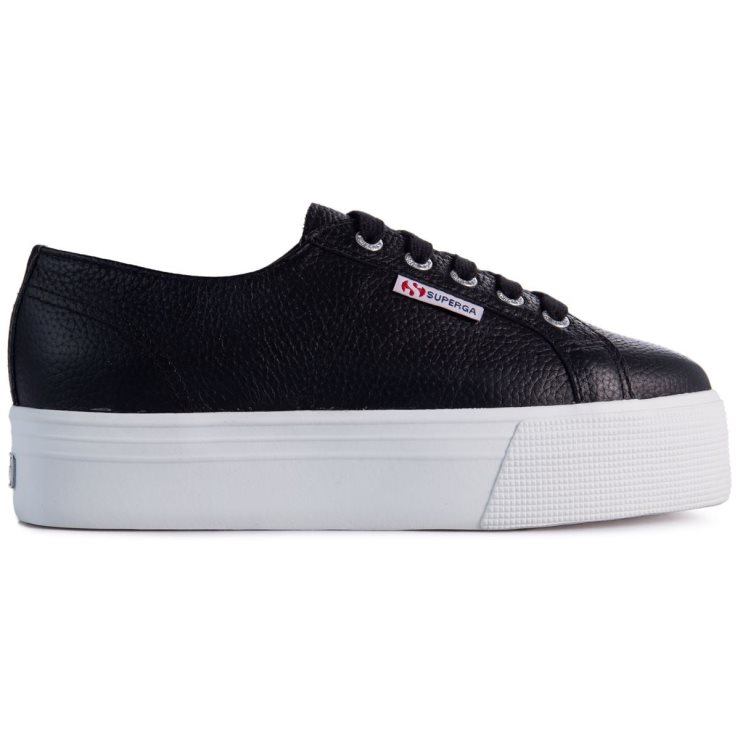 Superga 2790-fglw Schwarz/weiß