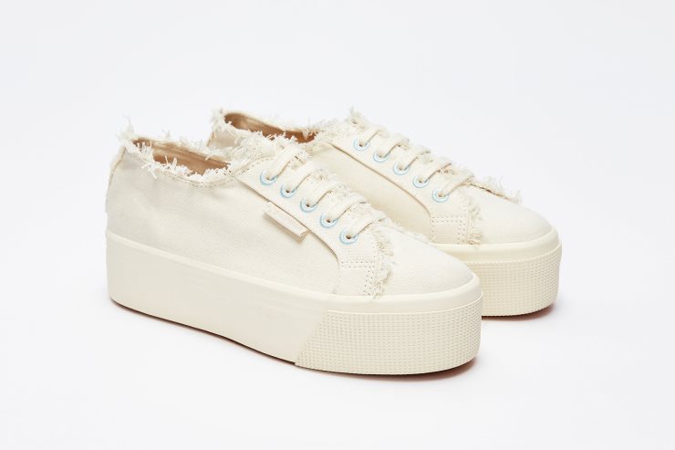 Superga 2790 Cotufringes Aje Naturbeige-eisblau