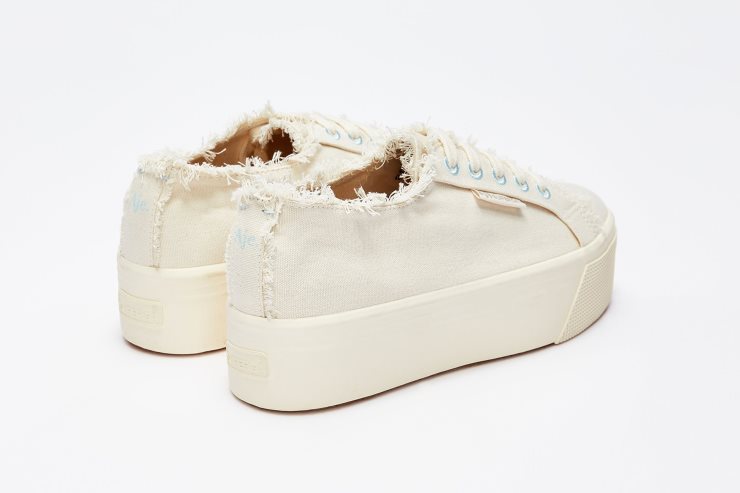 Superga 2790 Cotufringes Aje Naturbeige-eisblau
