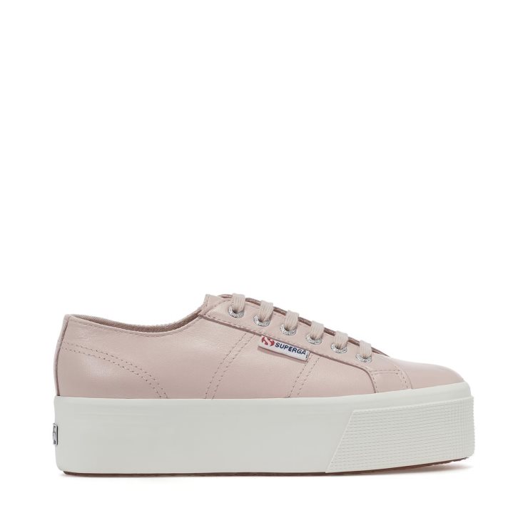 Superga 2790 Nappa Rosa Haut