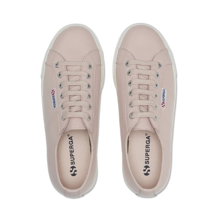 Superga 2790 Nappa Rosa Haut