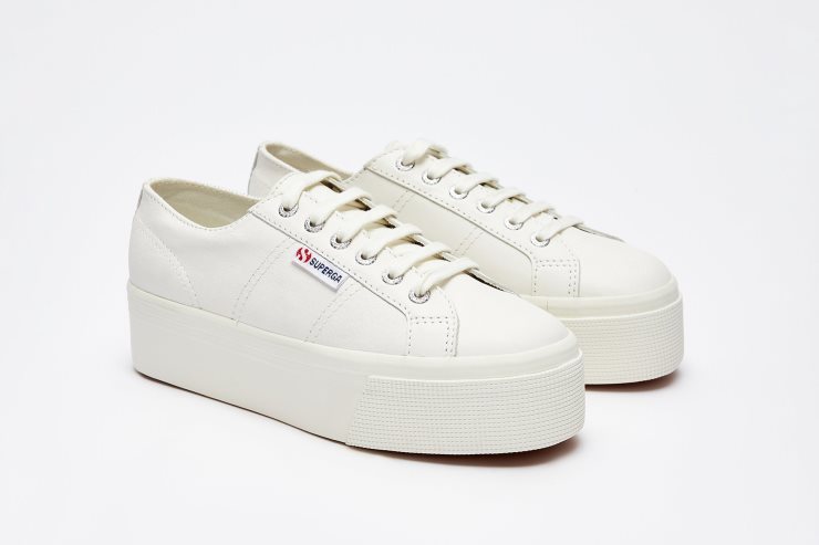 Superga 2790 Nappa Vollweiß