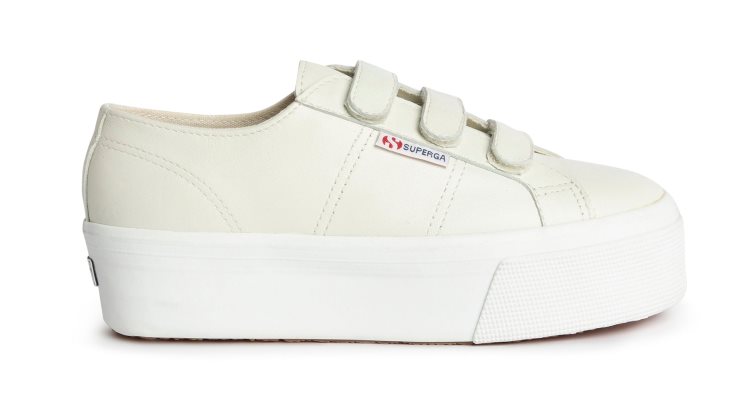 Superga 2790 Riemen Nappa Beige Gesso