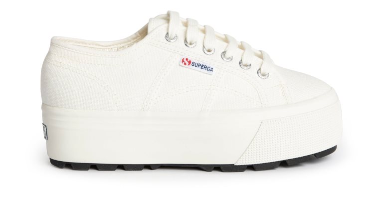 Superga 2790 Tank Weiß-schwarz