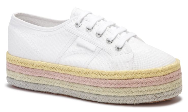 Superga 2790-cotcoloropew White-limonade-palelilac