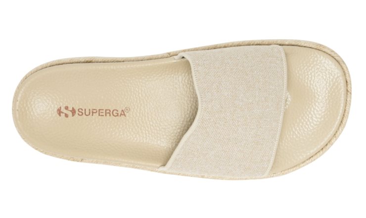 Superga 1908 Seilleinen Taupe