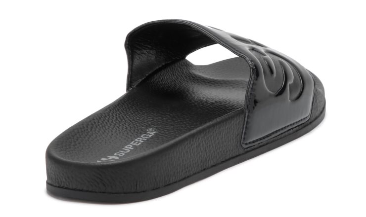 Superga 1908-puvarnish Schwarz