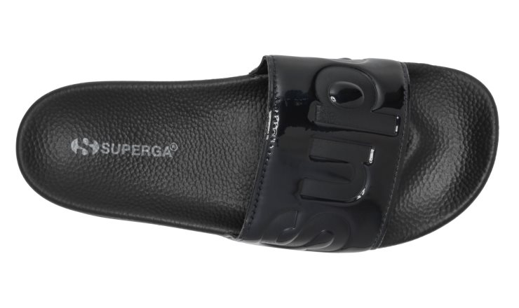 Superga 1908-puvarnish Schwarz