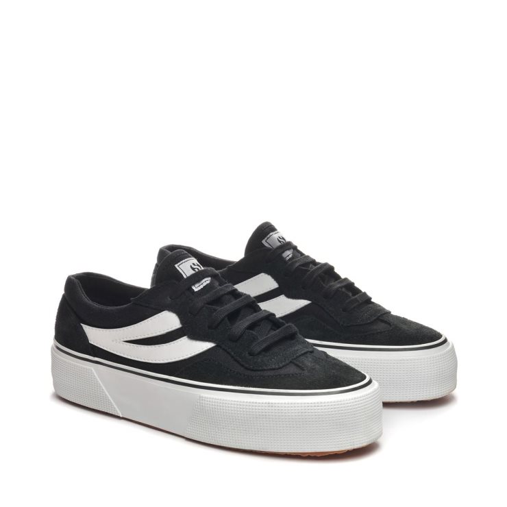 Superga 3041 Revolley Colorblock-Plattform