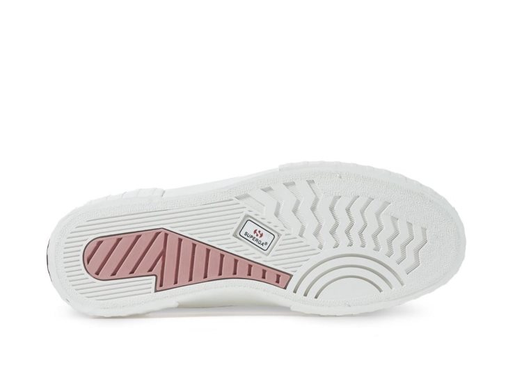 Superga 2630 Stripe Padded White-pink Dusty