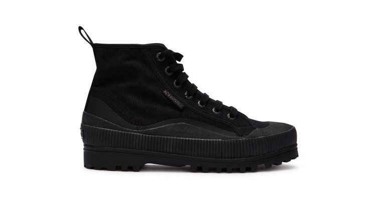 Superga 2469 Alpina Wave Hd Print Schwarz-grau-mix