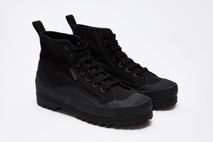 Superga 2469 Alpina Wave Hd Print Schwarz-grau-mix