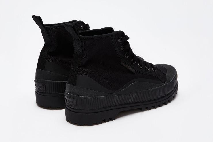 Superga 2469 Alpina Wave Hd Print Schwarz-grau-mix