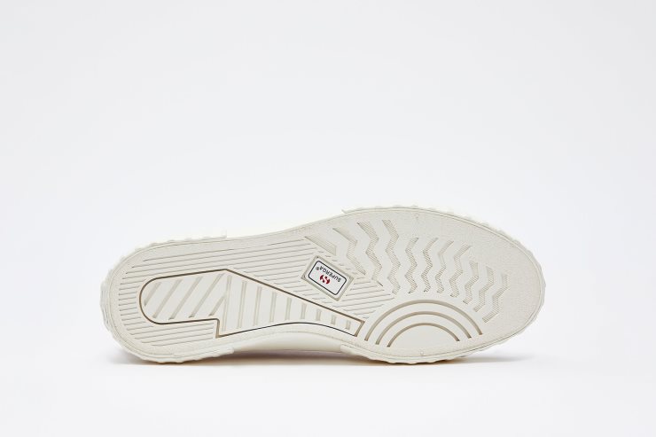 Superga 2630 Bio-Leinwand Naturfarbstoff Weeds-Pink Magenta Leaves