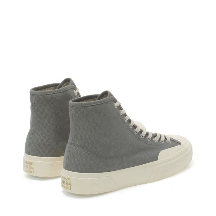 Superga 2433 Arbeitskleidung Grau Dk-off Weiß