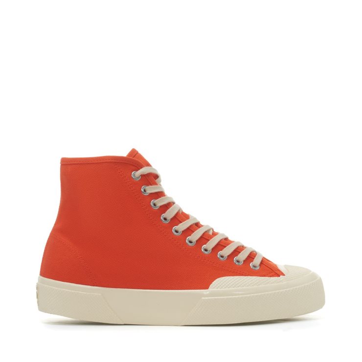 Superga 2433 Arbeitskleidung Orange-off-weiß