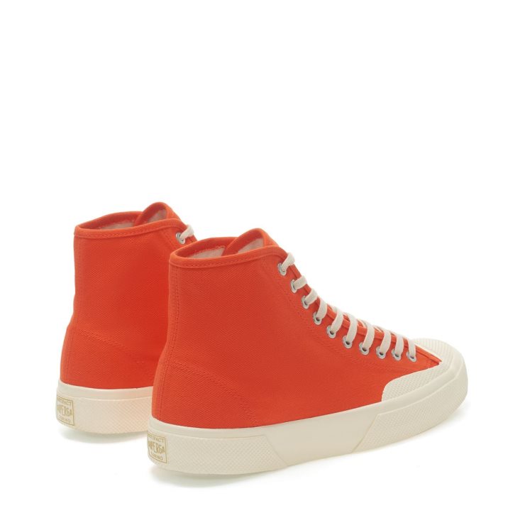 Superga 2433 Arbeitskleidung Orange-off-weiß