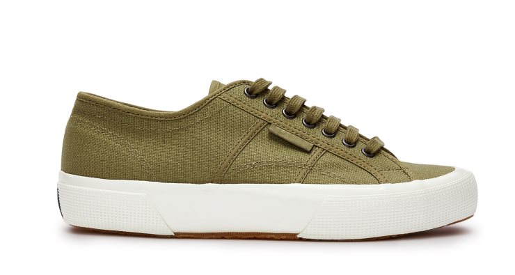 Superga 2706 Og Grün Totora Weiß