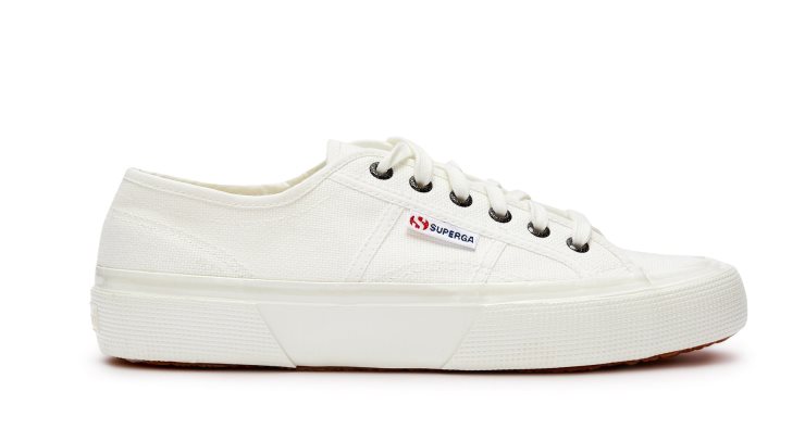 Superga 2490 Kräftig Weiß-beige Gesso