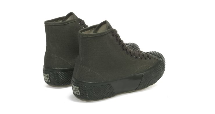 Superga 2435-deadstock Französische Baumwolle Grün-grün Dk