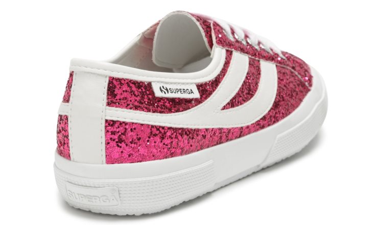 Superga 2953-glitterw Fuchsia