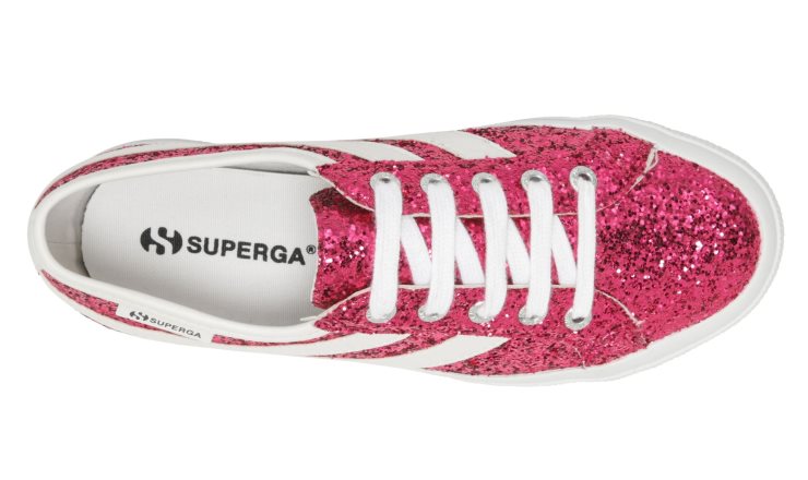 Superga 2953-glitterw Fuchsia