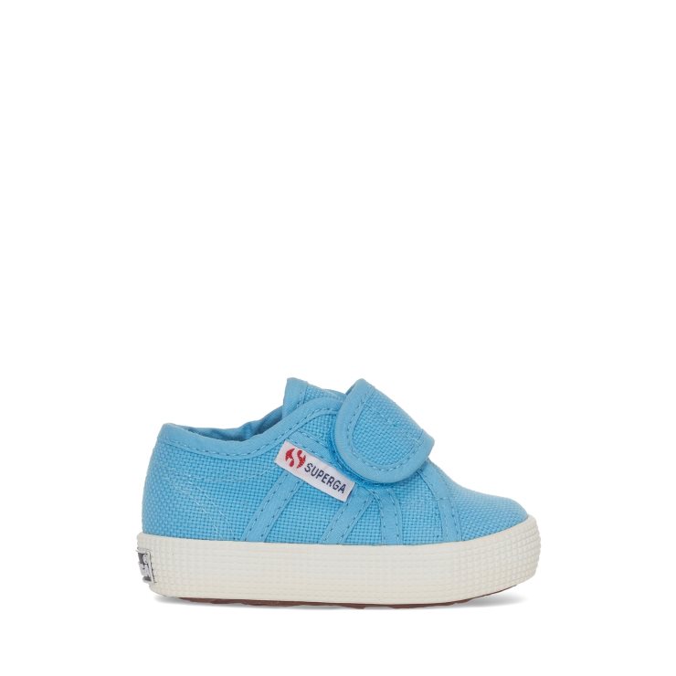 Superga 2750 Baby Easylite Straps Blau Lt Dusty F