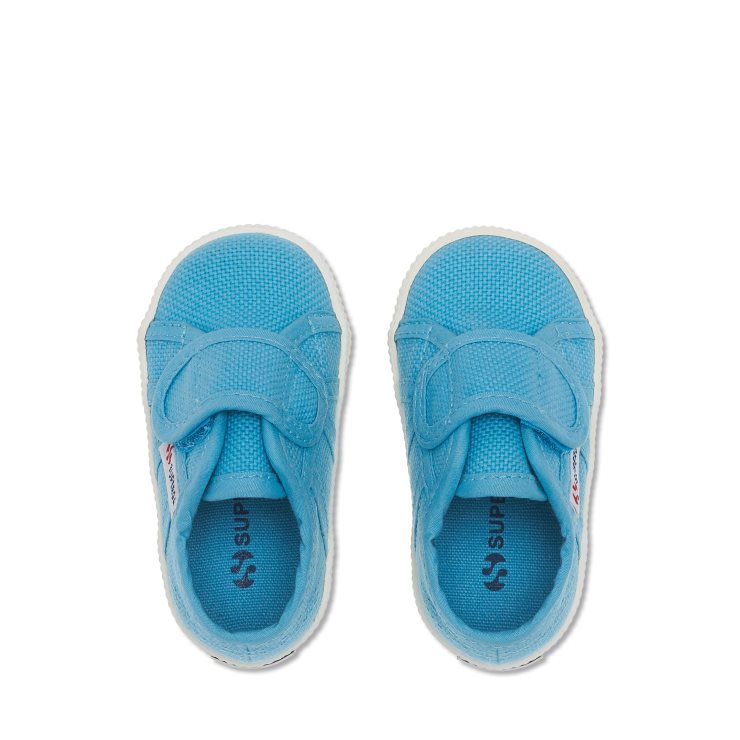 Superga 2750 Baby Easylite Straps Blau Lt Dusty F