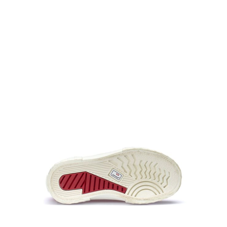 Superga 2630 Kids Stripe Straps Rote Flamme