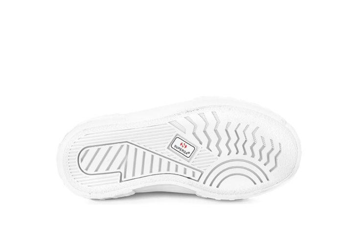 Superga 2630 Kids Stripe Straps Total Weiß-weiß