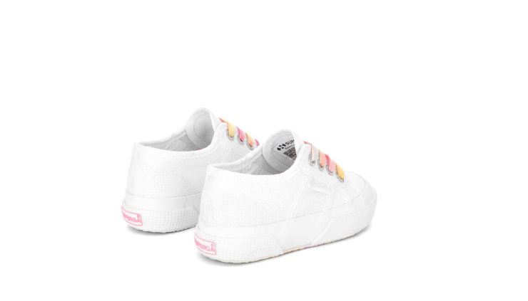 Superga 2750 Kids Shaded Lace White-Candy Multicolor