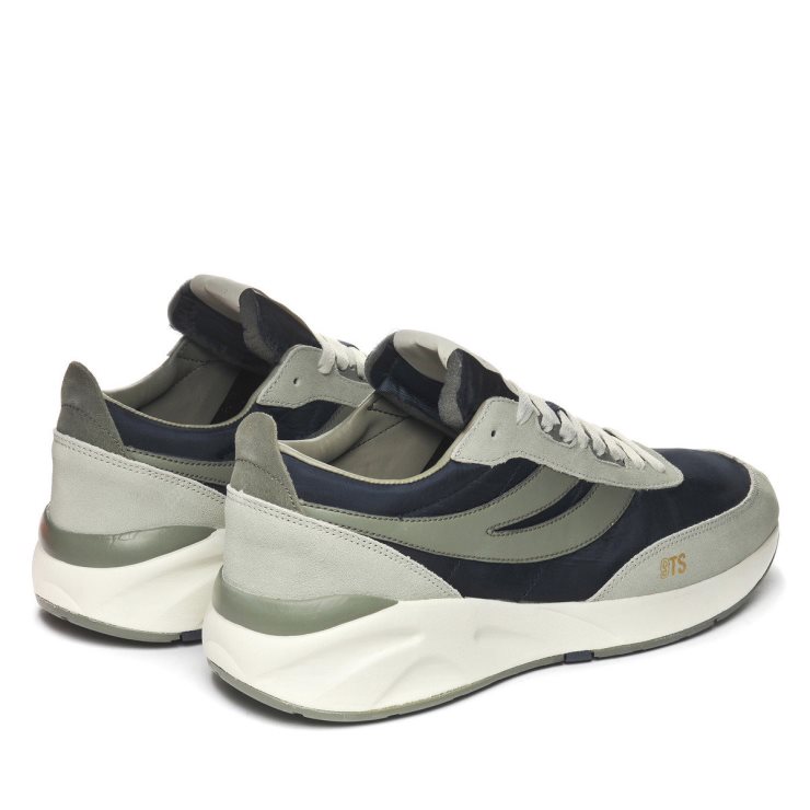 Superga 4089 Training 9ts Slim Achat Grau-grün Safari-blau G