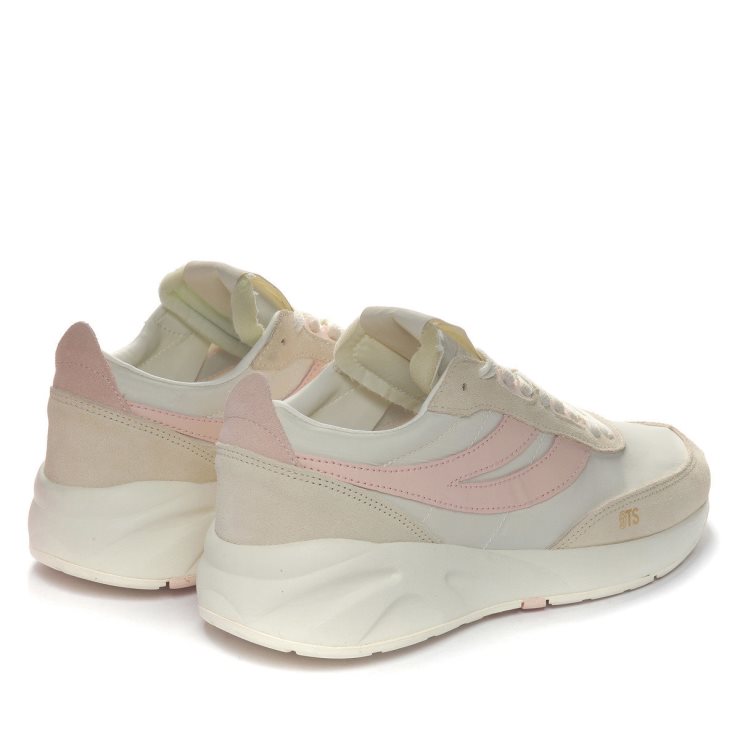 Superga 4089 Training 9ts Slim Weiß Avroio-pink Asch-beige Lt