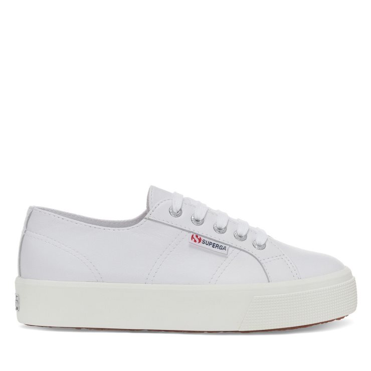 Superga 2730 Nappa Optisch Weiß-silber-f Avorio