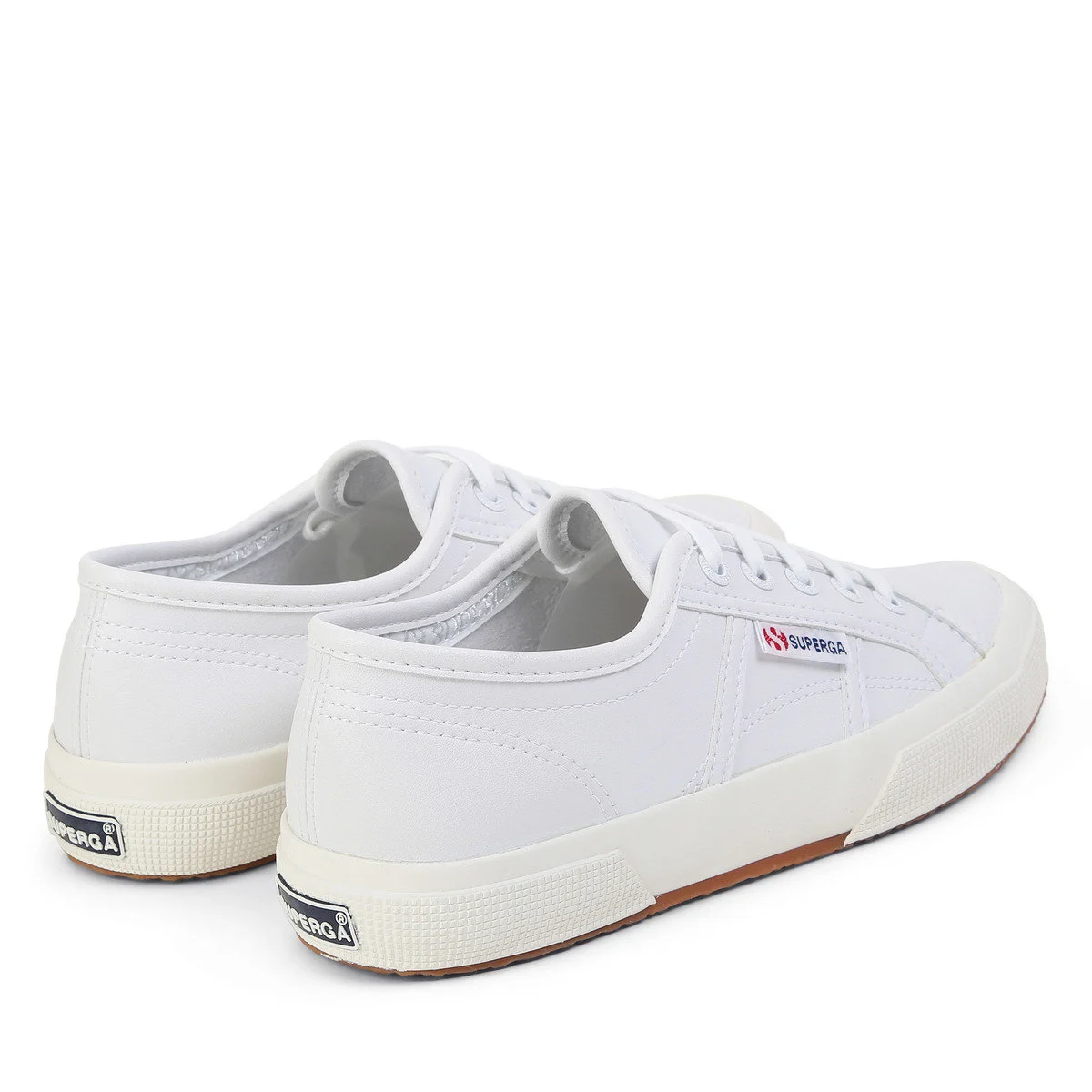 Superga 2750 Veganes Leder Optisch Weiß - F Avorio
