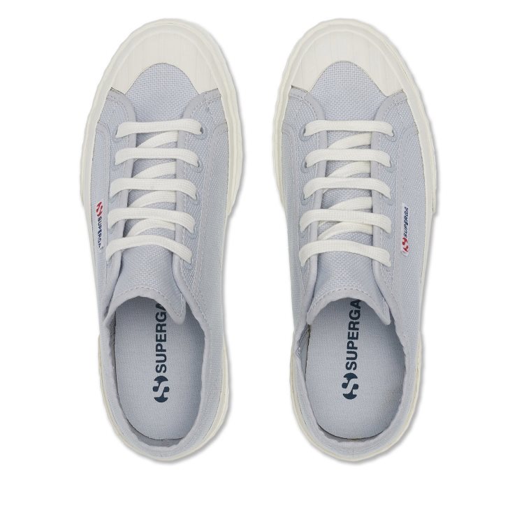 Superga 2630 Cotu Grau Lilla - F Avorio