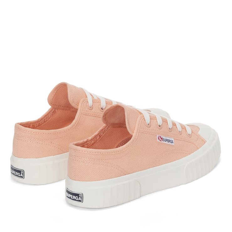 Superga 2630 Cotu Pink Pfirsich-f Avorio