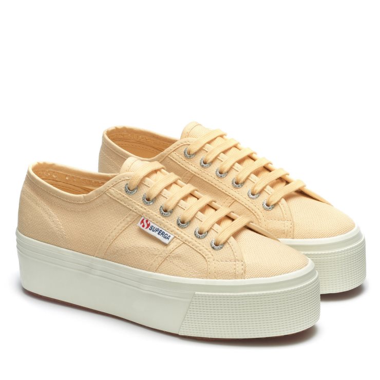 Superga 2790 Linea Up Down Gelb Lt-f Avorio