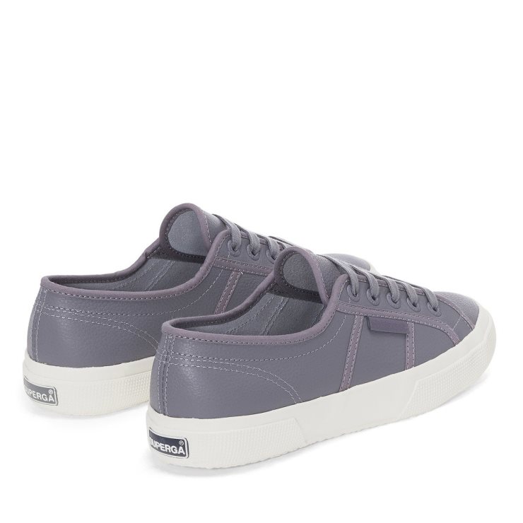 Superga 2750 Efglu Grau Bläulich - F Avorio