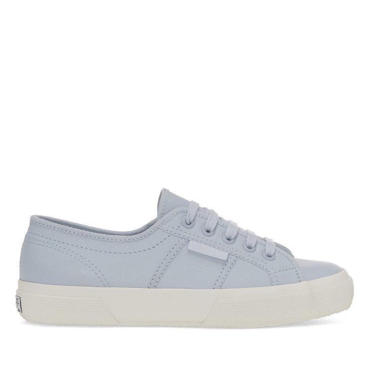 Superga 2750 Efglu Grau Lilla - F Avorio